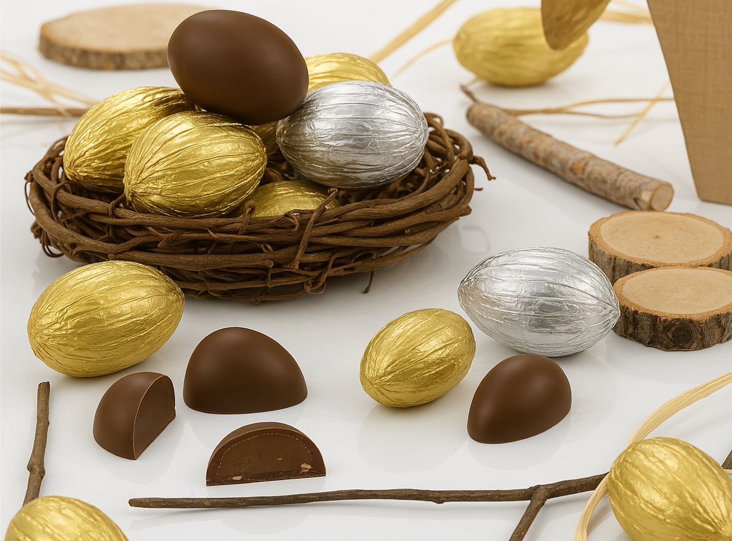 Luxe Easter Chocolate Eggs