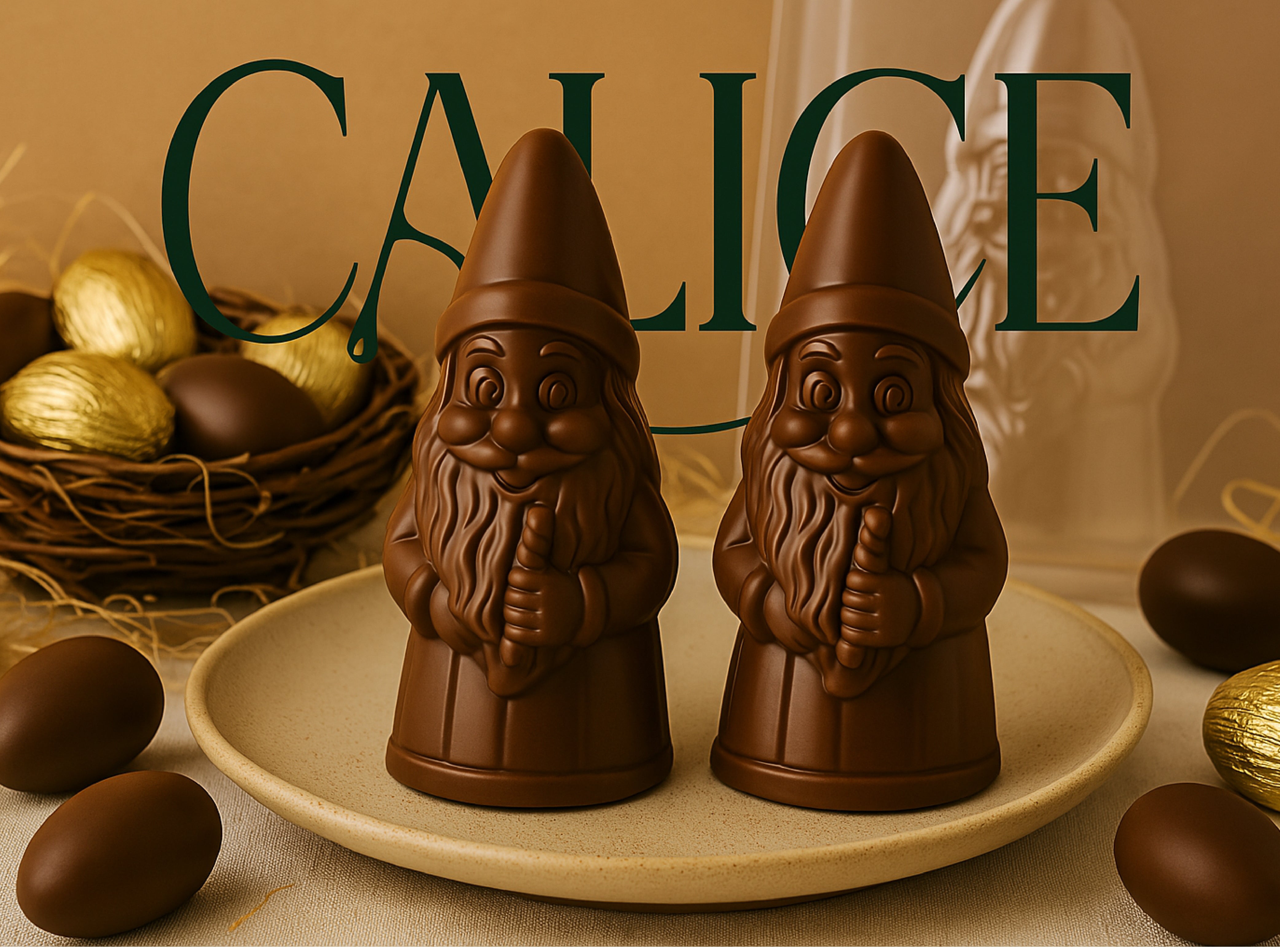 Coclit Santa Rapper Chocolate Santa Surprise | Calice Chocolatier